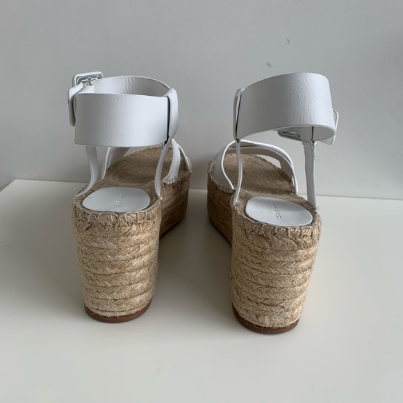 Céline Espadrilles Platform Sandals White 40 - Picture 7 of 9